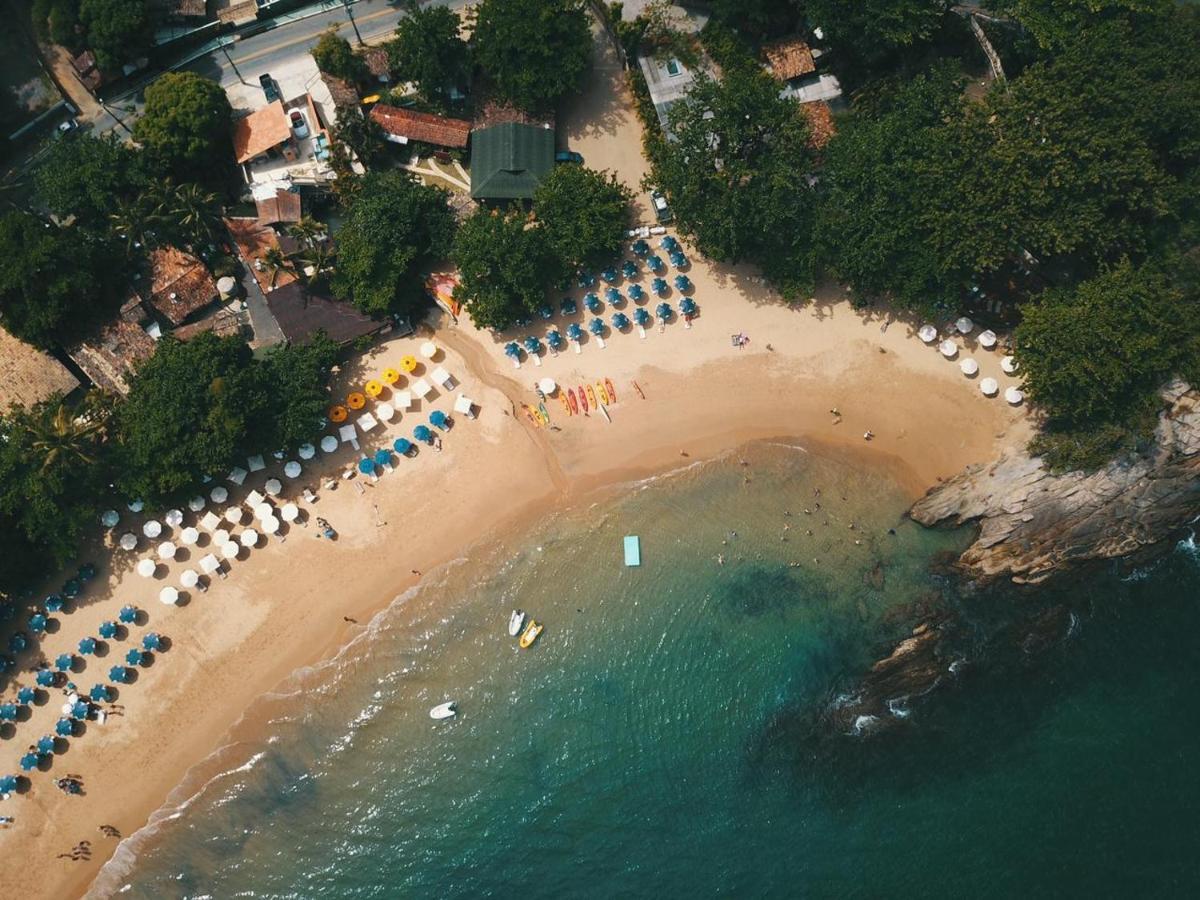 Bangalo Com Vista Para O Mar No Condominio Yacamim Ilhabela Praia Do Curral מראה חיצוני תמונה
