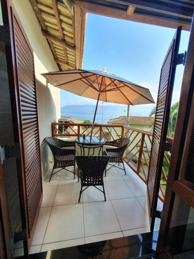 Bangalo Com Vista Para O Mar No Condominio Yacamim Ilhabela Praia Do Curral מראה חיצוני תמונה