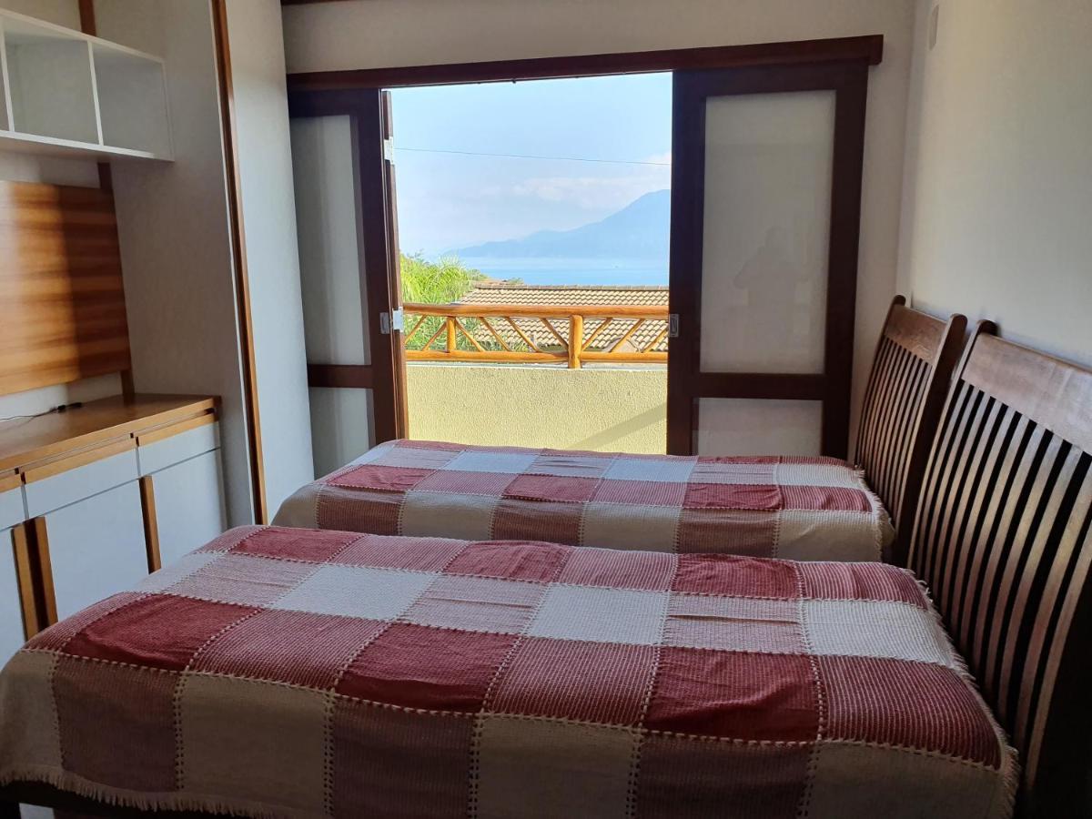 Bangalo Com Vista Para O Mar No Condominio Yacamim Ilhabela Praia Do Curral מראה חיצוני תמונה