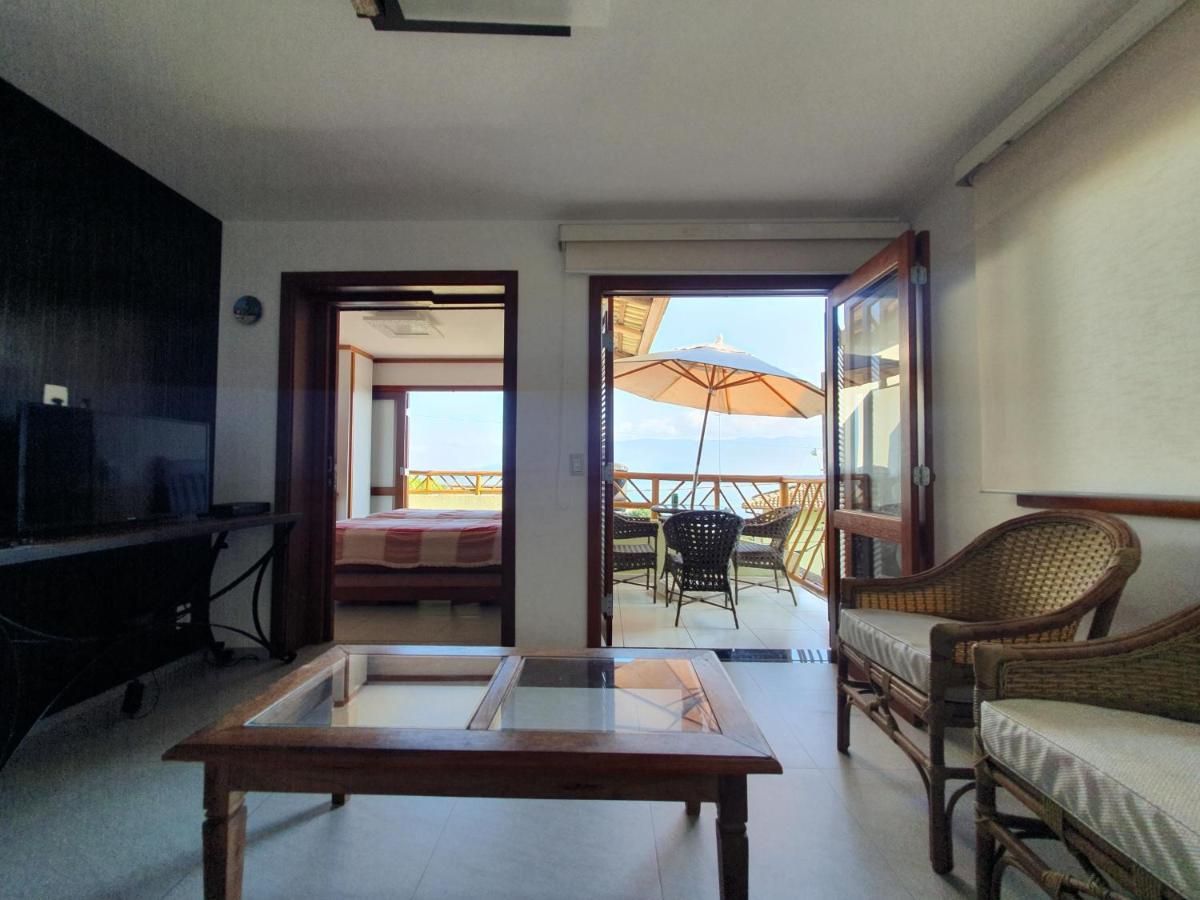 Bangalo Com Vista Para O Mar No Condominio Yacamim Ilhabela Praia Do Curral מראה חיצוני תמונה