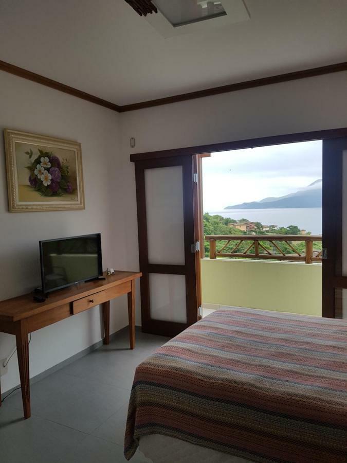 Bangalo Com Vista Para O Mar No Condominio Yacamim Ilhabela Praia Do Curral מראה חיצוני תמונה