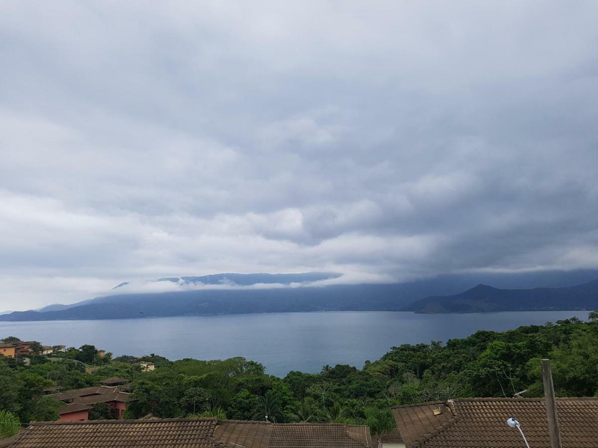 Bangalo Com Vista Para O Mar No Condominio Yacamim Ilhabela Praia Do Curral מראה חיצוני תמונה
